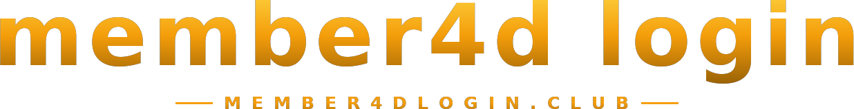 member4d login logo